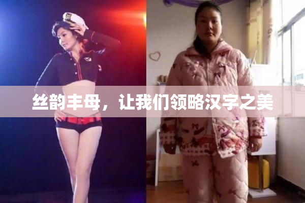 丝韵丰母，让我们领略汉字之美