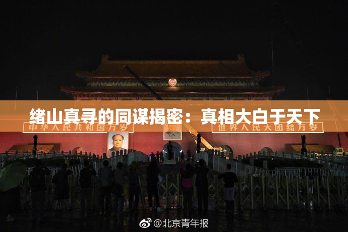 绪山真寻的同谋揭密：真相大白于天下