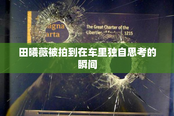 田曦薇被拍到在车里独自思考的瞬间