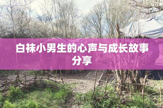 白袜小男生的心声与成长故事分享