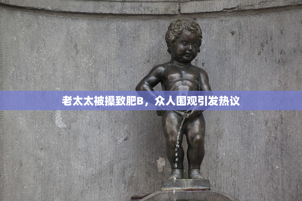 老太太被搡致肥B，众人围观引发热议