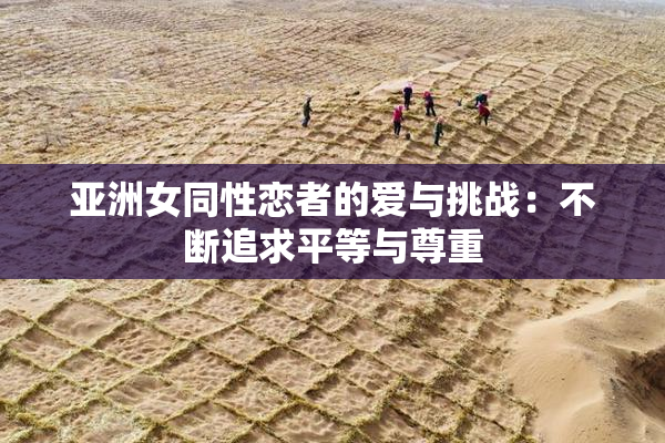 亚洲女同性恋者的爱与挑战：不断追求平等与尊重