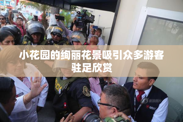 小花园的绚丽花景吸引众多游客驻足欣赏