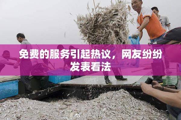 免费的服务引起热议，网友纷纷发表看法