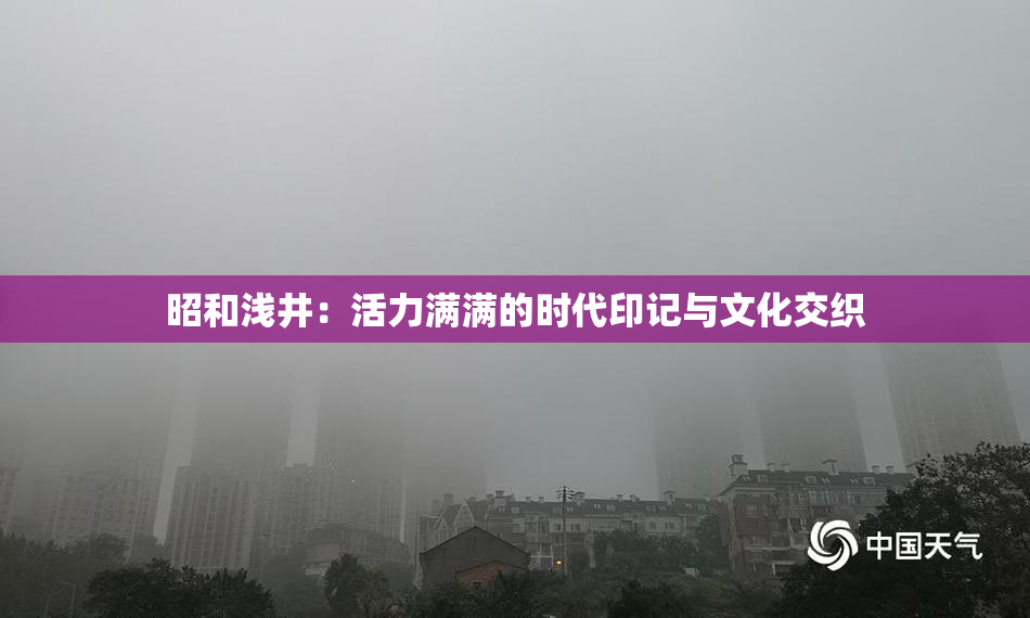 昭和浅井：活力满满的时代印记与文化交织