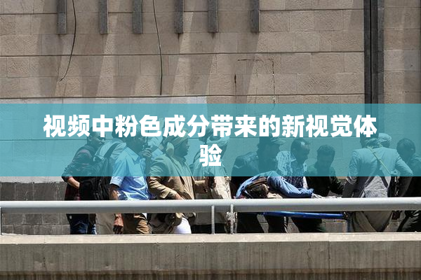 视频中粉色成分带来的新视觉体验