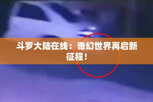 斗罗大陆在线：奇幻世界再启新征程！