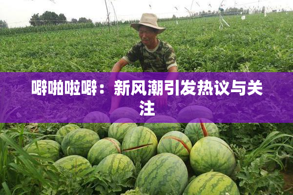 噼啪啦噼：新风潮引发热议与关注