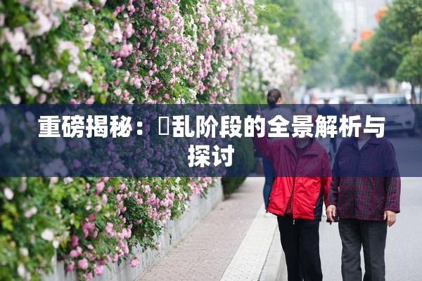 重磅揭秘：婬乱阶段的全景解析与探讨
