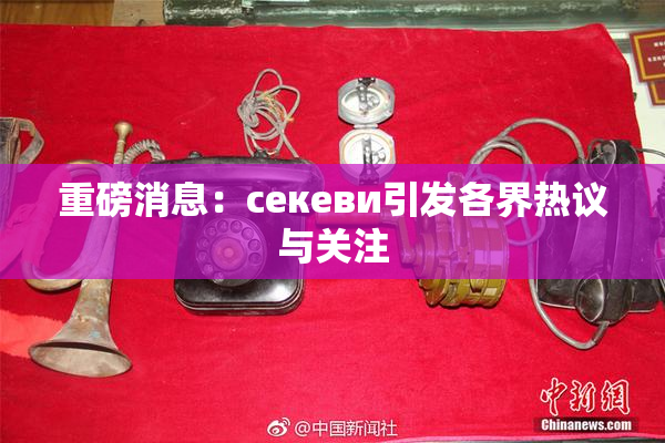 重磅消息：ceкеви引发各界热议与关注
