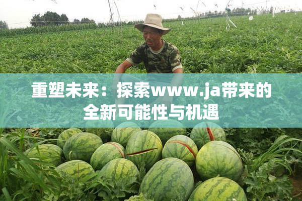 重塑未来：探索www.ja带来的全新可能性与机遇