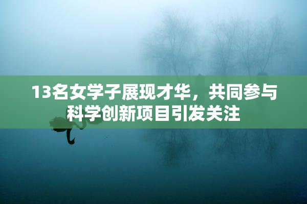13名女学子展现才华，共同参与科学创新项目引发关注