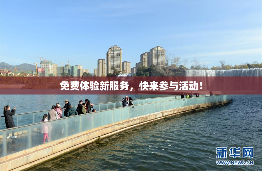 免费体验新服务，快来参与活动！