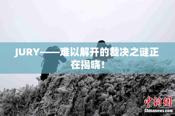 JURY——难以解开的裁决之谜正在揭晓！