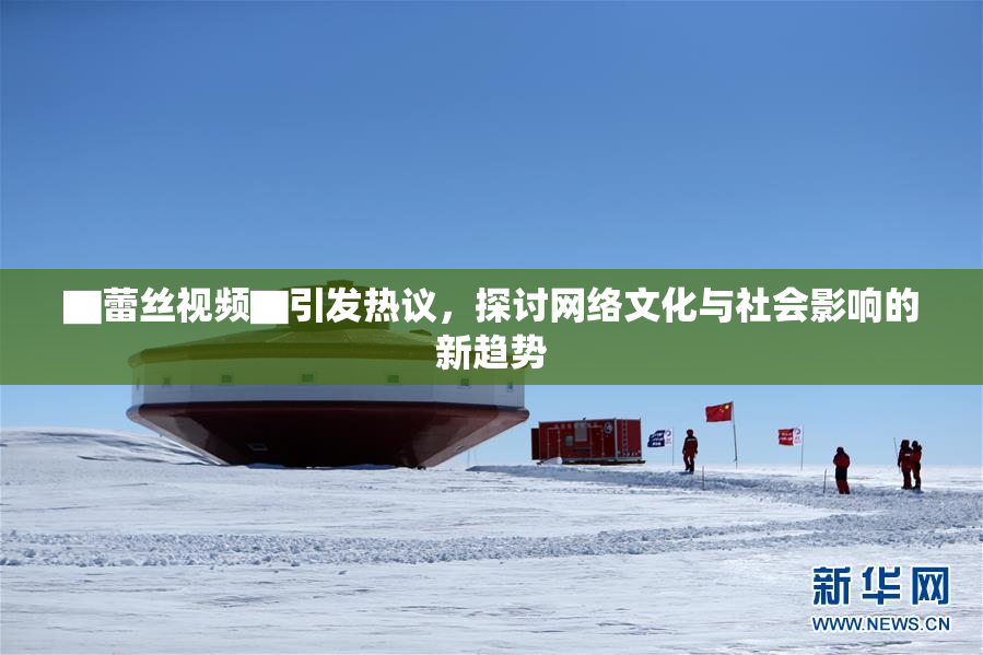 ▇蕾丝视频▇引发热议，探讨网络文化与社会影响的新趋势