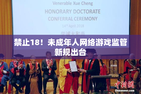 禁止18！未成年人网络游戏监管新规出台