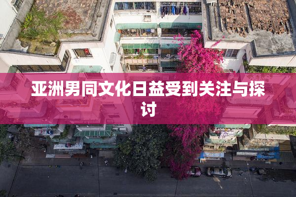 亚洲男同文化日益受到关注与探讨