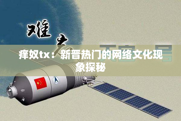 痒奴tx：新晋热门的网络文化现象探秘