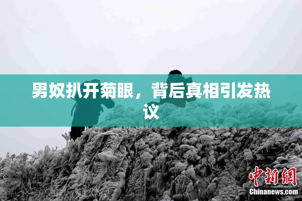 男奴扒开菊眼，背后真相引发热议