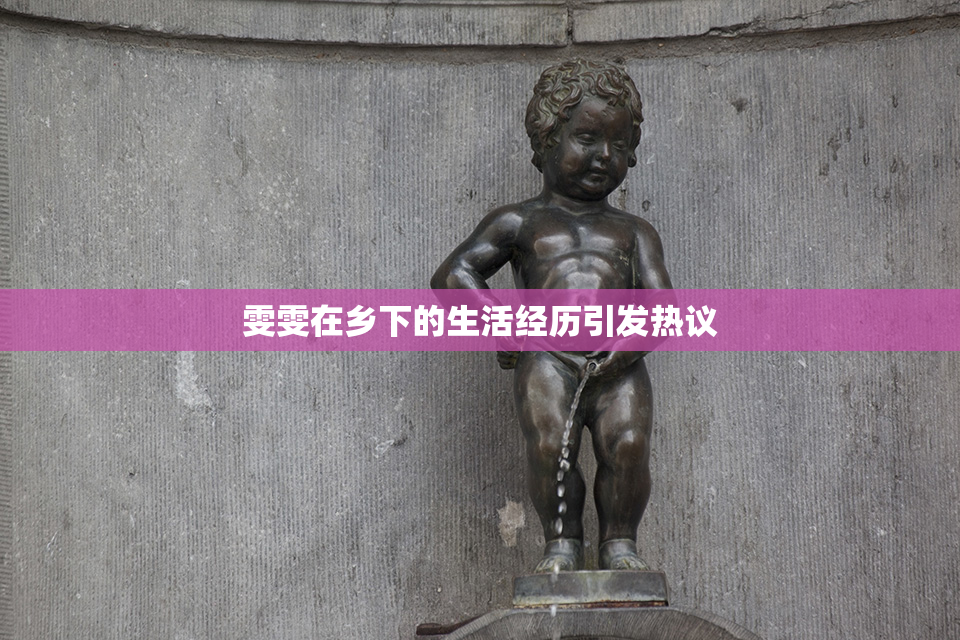 雯雯在乡下的生活经历引发热议