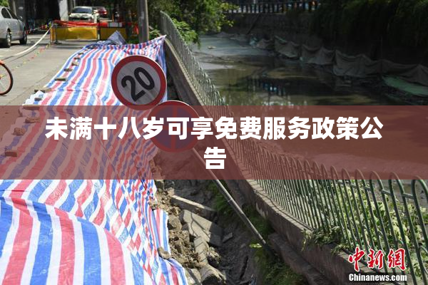 未满十八岁可享免费服务政策公告