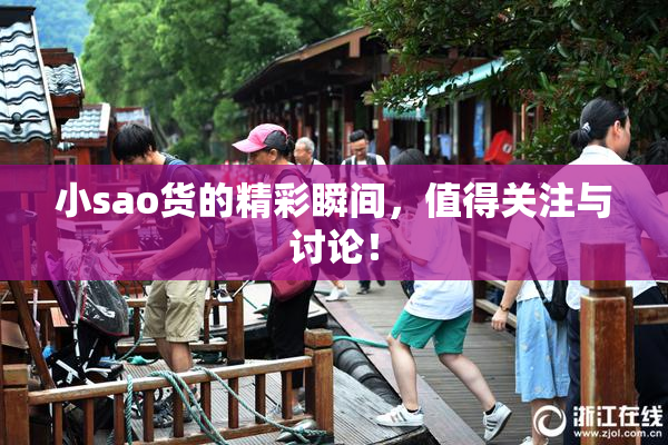 小sao货的精彩瞬间，值得关注与讨论！