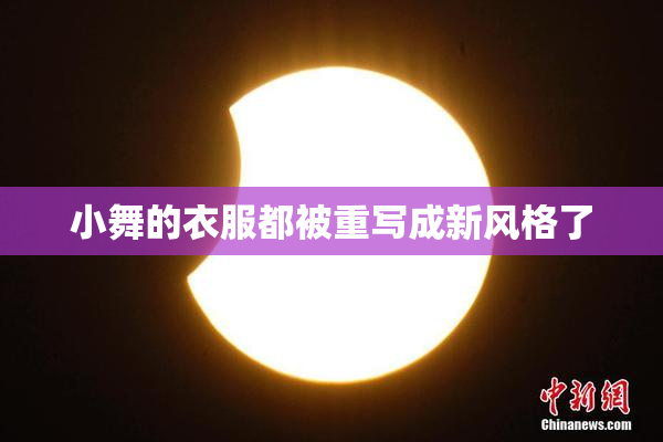 小舞的衣服都被重写成新风格了