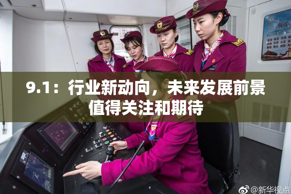 9.1：行业新动向，未来发展前景值得关注和期待