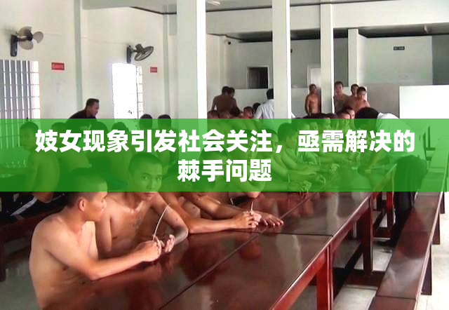妓女现象引发社会关注，亟需解决的棘手问题