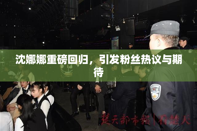 沈娜娜重磅回归，引发粉丝热议与期待