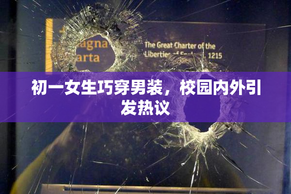 初一女生巧穿男装，校园内外引发热议