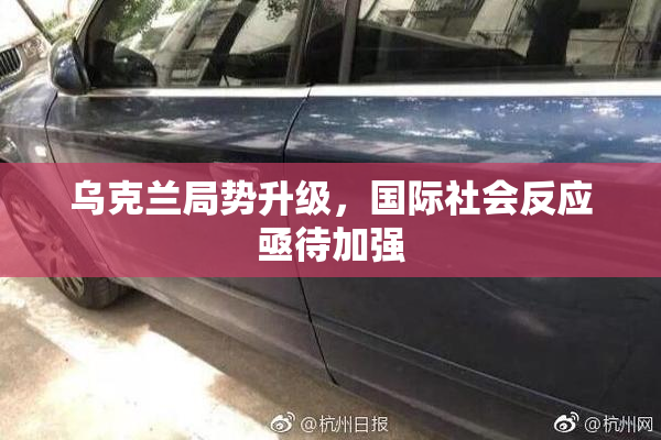 乌克兰局势升级，国际社会反应亟待加强