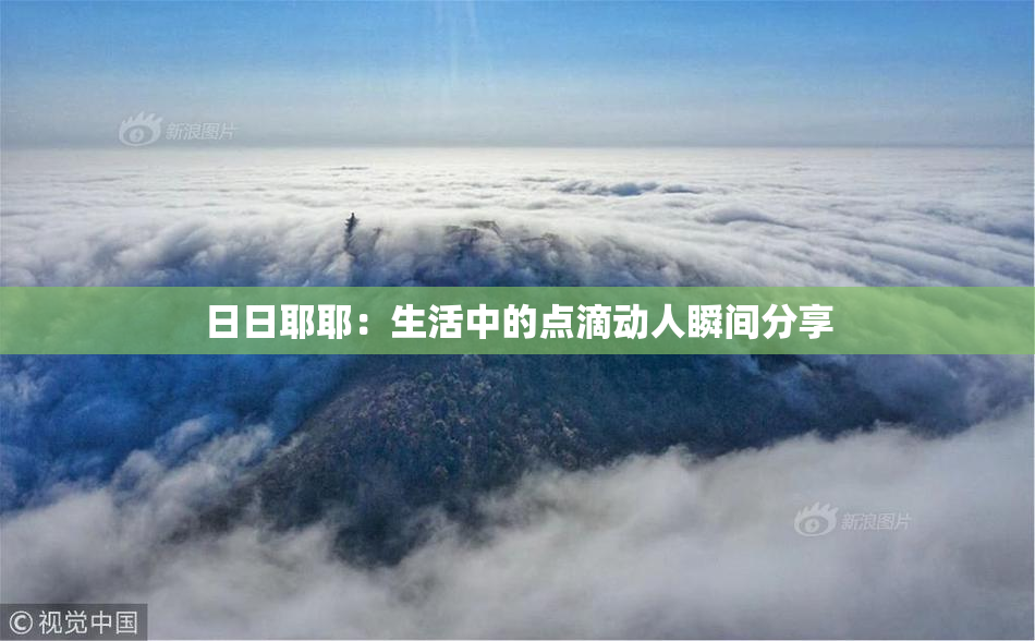 日日耶耶：生活中的点滴动人瞬间分享