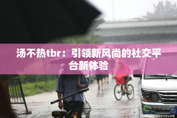 汤不热tbr：引领新风尚的社交平台新体验