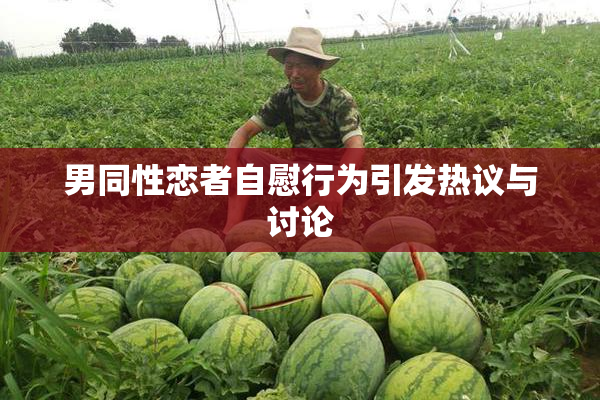 男同性恋者自慰行为引发热议与讨论