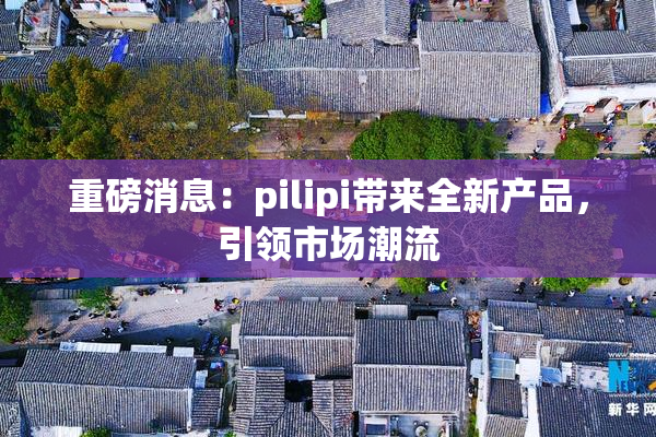 重磅消息：pilipi带来全新产品，引领市场潮流