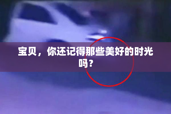 宝贝，你还记得那些美好的时光吗？