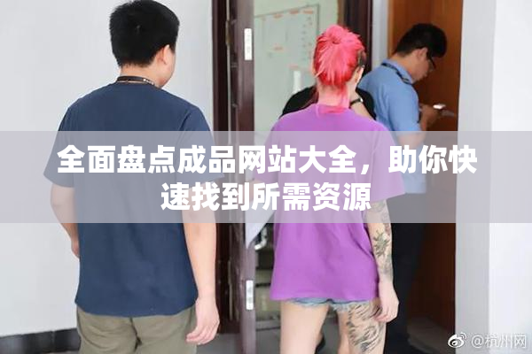 全面盘点成品网站大全，助你快速找到所需资源