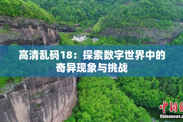高清乱码18：探索数字世界中的奇异现象与挑战
