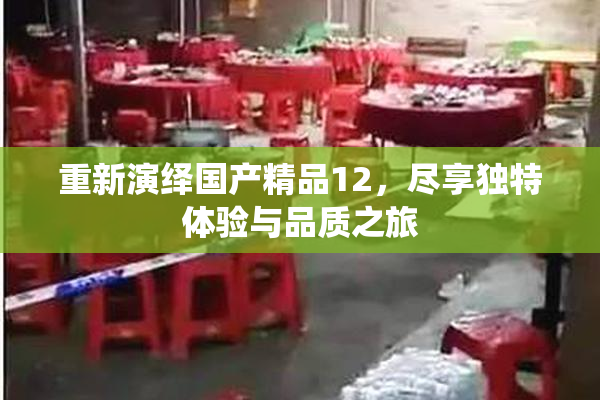 重新演绎国产精品12，尽享独特体验与品质之旅