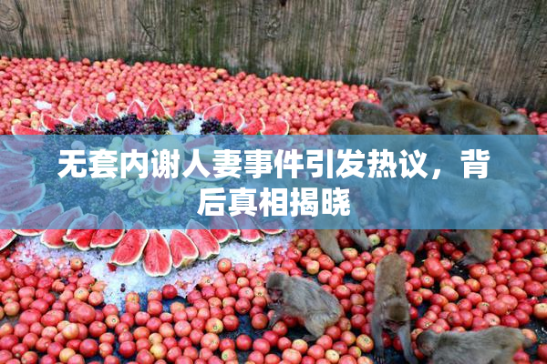 无套内谢人妻事件引发热议，背后真相揭晓