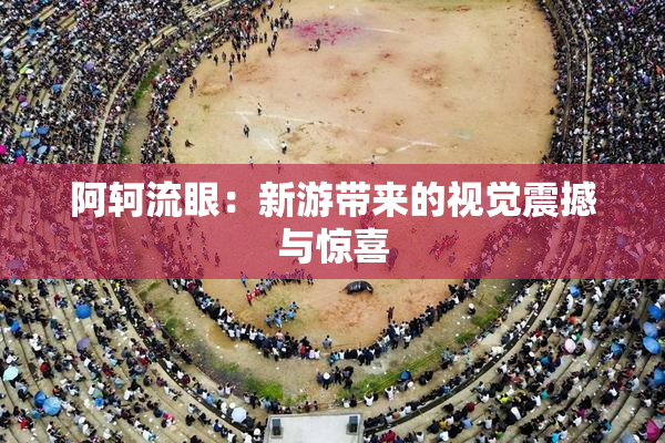 阿轲流眼：新游带来的视觉震撼与惊喜
