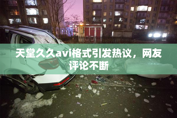 天堂久久avi格式引发热议，网友评论不断