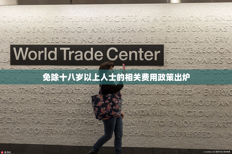 免除十八岁以上人士的相关费用政策出炉