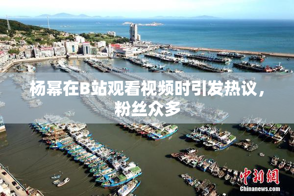 杨幂在B站观看视频时引发热议，粉丝众多
