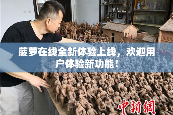菠萝在线全新体验上线，欢迎用户体验新功能！