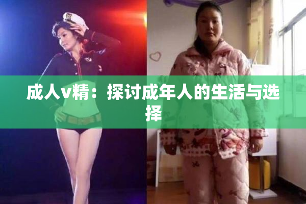 成人v精：探讨成年人的生活与选择