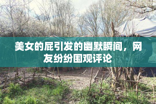 美女的屁引发的幽默瞬间，网友纷纷围观评论