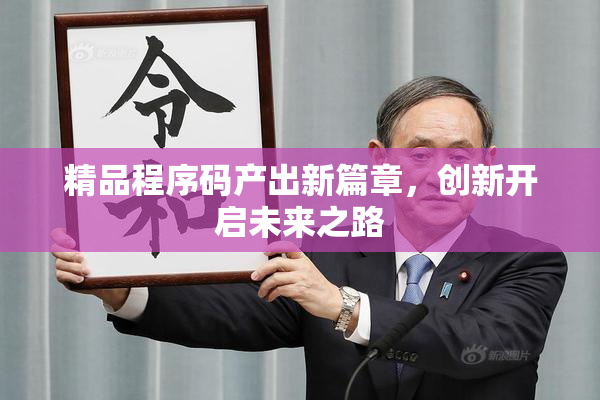 精品程序码产出新篇章，创新开启未来之路