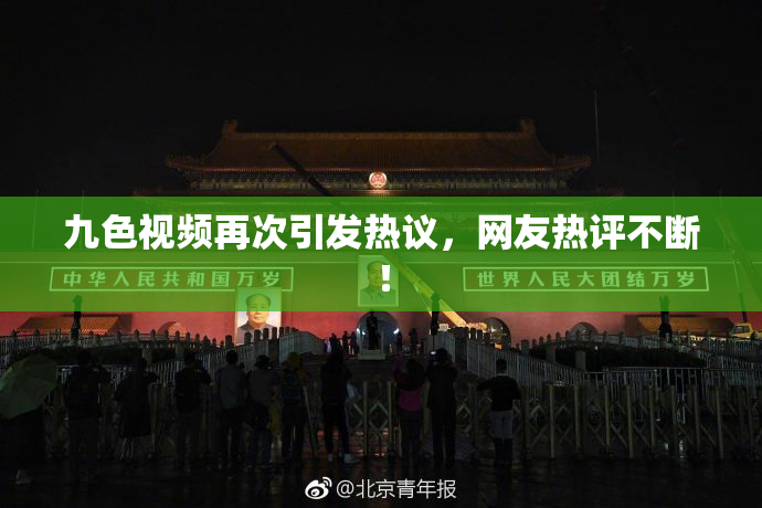 九色视频再次引发热议，网友热评不断！